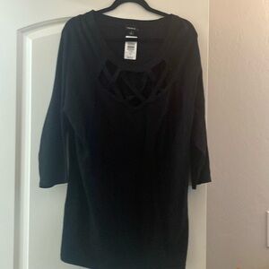 Black Torrid women’s size 3 sweater.
